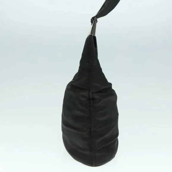 GUCCI Tote Bag Nylon Black Auth ti2101 - Picture 10 of 16